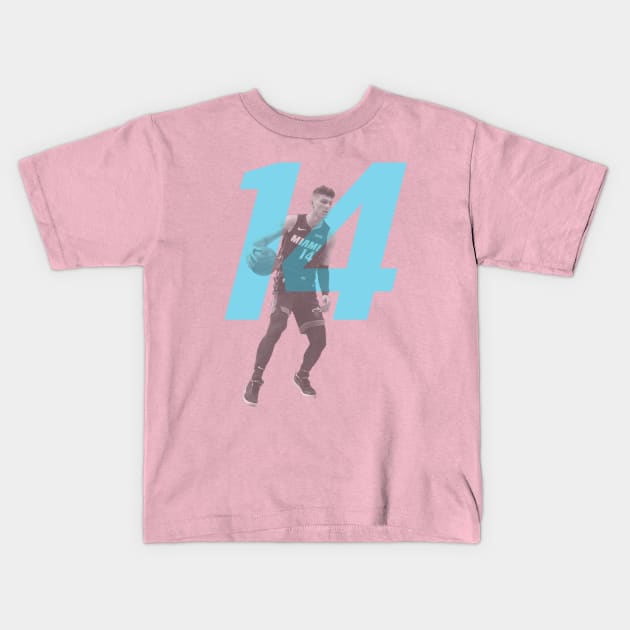 Tyler Herro 14 Kids T-Shirt by Legendary